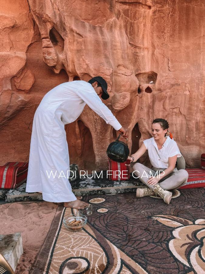 Wadi Rum Fire Camp Exterior photo